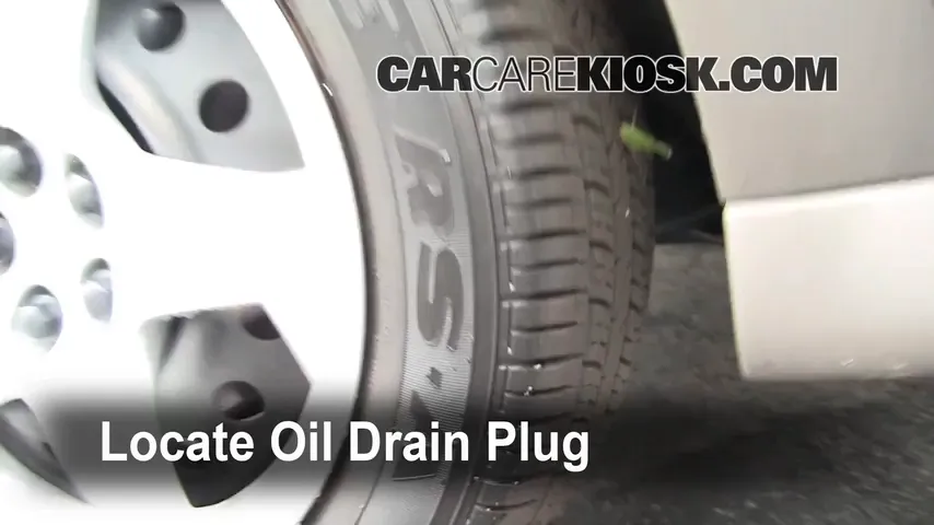 2008 Pontiac Vibe 1.8L 4 Cyl. Oil Change Oil and Oil Filter